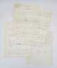 De l'amiti&eacute; : manuscrit autographe sign&eacute;. BONNARD (Abel)