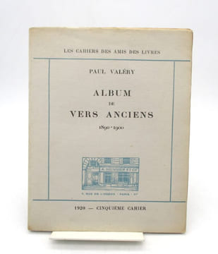 Album de vers anciens 1890-1900. VALÉRY (Paul)