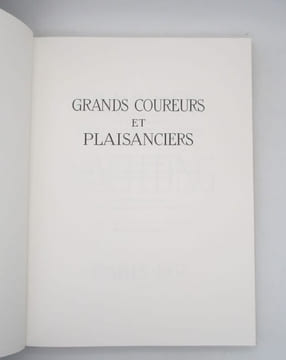 Grands Coureurs et Plaisanciers. MARIN-MARIE
