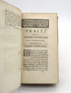 Éclaircissemens géographiques sur l'ancienne Gaule précédés d'un Traité des mesures itinéraires des romains, et de la lieue gaulois