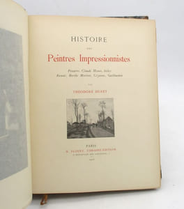 Histoire des peintres impressionnistes : Pissarro, Claude Monet, Sisley, Renoir, Berthe Morisot, Cézanne, Guillaumin
