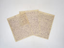 &Eacute;patant : manuscrit autographe. FAGUET (&Eacute;mile)