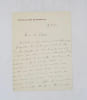 Lettre autographe sign&eacute;e. G&Eacute;RALDY (Paul)