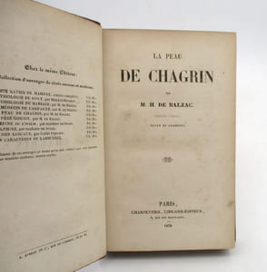 La Peau de chagrin