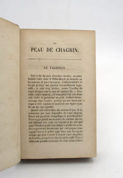 La Peau de chagrin. BALZAC (Honoré de)