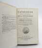 Catalogue des livres de la biblioth&egrave;que de feu Chr&eacute;tien-Guillaume Lamoignon-Malesherbes. [CATALOGUE]