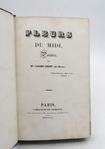 Fleurs du midi : Poésies