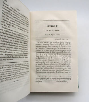 L'Italie il y a cent ans ou Lettres écrites d'Italie à quelque amis en 1739 et 1740. BROSSES (Charles de)