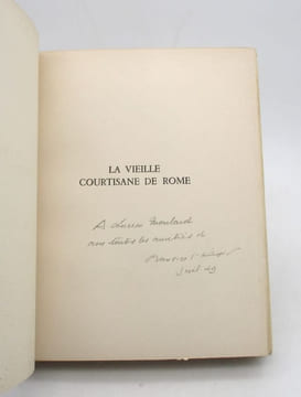La Vieille Courtisane de Rome. DU BELLAY (Joachim), L'HOIR (Maurice)
