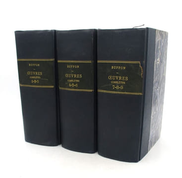 Oeuvres complètes de Buffon avec les Suppléments augmentées de la classification de Cuvier. BUFFON (Georges-Louis LECLERC DE)
