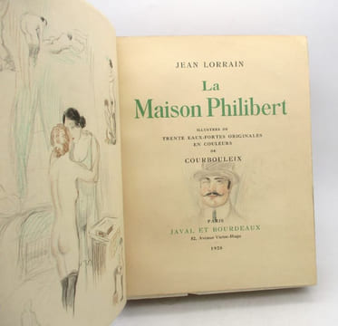 La Maison Philibert. LORRAIN (Jean); COURBOULEIX (Léon);