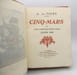 Cinq-Mars ou Une conjuration sous Louis XIII. VIGNY (A. de); ARNOUX (Guy)