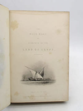 The Nile Boat; or, Glimpses of the land of Egypt. BARTLETT (W.H.)