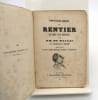 Physiologie du rentier de Paris et de Province. BALZAC (Honor&eacute; de); FR&Eacute;MY (Arnould)