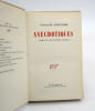 Anecdotiques. APOLLINAIRE (Guillaume)