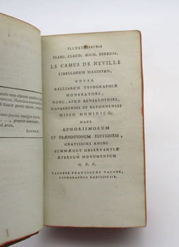 Aphorismoi kai Prognostikon. Aphorismi et praetionum liber Recensuit, notasque additit Eduardus-Franciscus-Maria BOSQUILLON.... HIPPOCRATE