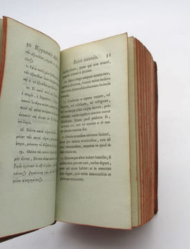 Aphorismoi kai Prognostikon. Aphorismi et praetionum liber Recensuit, notasque additit Eduardus-Franciscus-Maria BOSQUILLON.... HIPPOCRATE