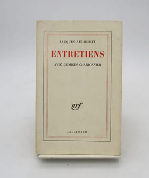 Entretiens avec Georges Charbonnier. AUDIBERTI (Jacques)