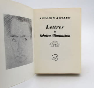 Lettres à Génica Athanasiou, précédées de deux poèmes à elle dédiés.