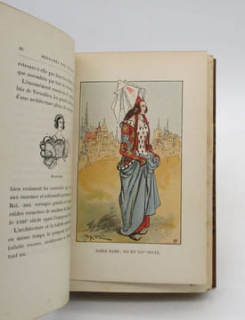 Mesdames nos aïeules. 10 siècles d'élégances. Texte et dessins par A. Robida.. ROBIDA (Albert)