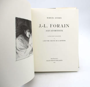 J.-L. Forain aquafortiste. Catalogue raisonné de l'oeuvre gravé de l'artiste.