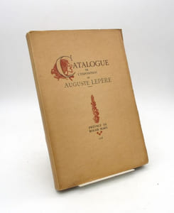Catalogue de l'exposition de Auguste Lepère. Préface de Roger Marx.