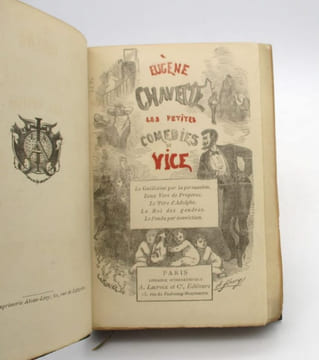 Les petites comédies du vice. . CHAVETTE (Eugène), BENASSIT, FLEURY