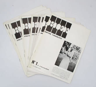 BIEF Jonction Surréaliste. n°s 1-12, 1958-1960.