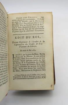 Code des chasses, ou nouveau traité du droit des chasses, suivant la jurisprudence de l'ordonnance de Louis XIV, du mois d'août 1669, mise en ...