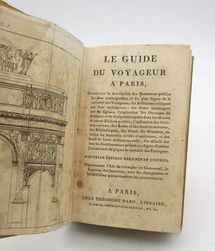 Le Guide du Voyageur à Paris. undefined