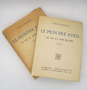 Le peintre Aved. Sa vie et son oeuvre. 1702-1766. I : Biographie, preuves. II : Catalogue de son oeuvre.