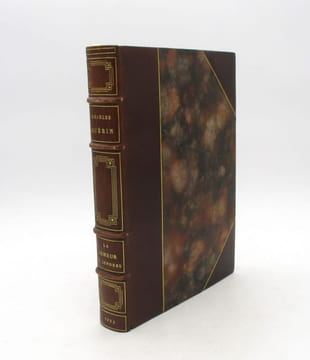 Le semeur de cendres. Illustrations de Auguste Leroux gravées à l'eau-forte par E. Desicy, sur bois par Clément.. GUERIN (Charles), LEROUX (Auguste)