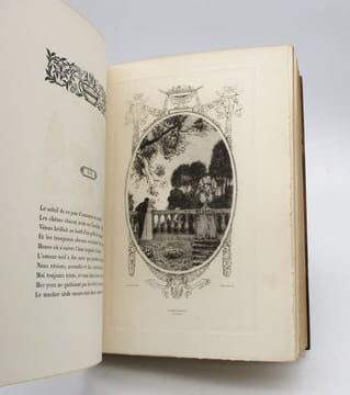 Le semeur de cendres. Illustrations de Auguste Leroux gravées à l'eau-forte par E. Desicy, sur bois par Clément.. GUERIN (Charles), LEROUX (Auguste)