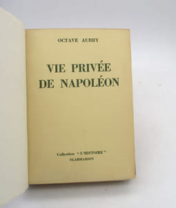 Vie privée de Napoléon