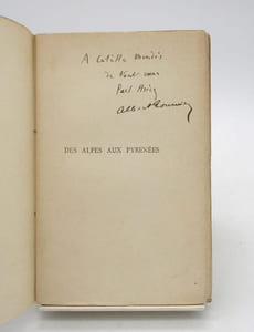 Des Alpes aux Pyrénées. Etapes félibréennes. Préface par Anatole France.