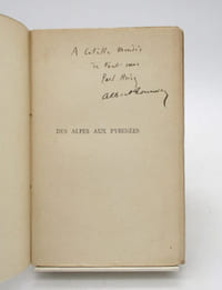 Des Alpes aux Pyrénées. Etapes félibréennes. Préface par Anatole France.