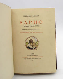 Sapho. Moeurs parisiennes.