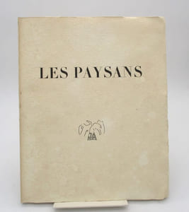 Les paysans. Eaux-fortes de André Beaudin.