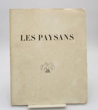 Les paysans. Eaux-fortes de André Beaudin.. BEAUDIN (André), FRENAUD (André)