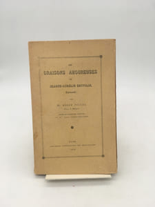 Oraisons amoureuses de Jeanne-Aurélie Grivolin, lyonnaise.