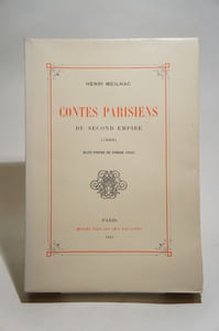 Contes parisiens du Second Empire (1866). Eaux-fortes de Pierre Vidal.