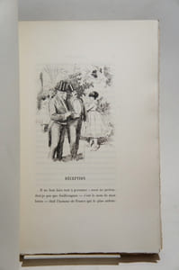 Contes parisiens du Second Empire (1866). Eaux-fortes de Pierre Vidal.