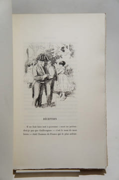Contes parisiens du Second Empire (1866). Eaux-fortes de Pierre Vidal.. MEILHAC (Henri), VIDAL (Pierre), RENOUARD