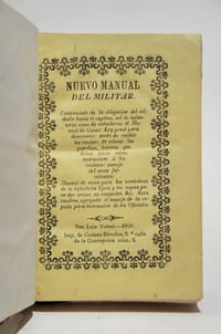 Nuevo Manual del Militar.