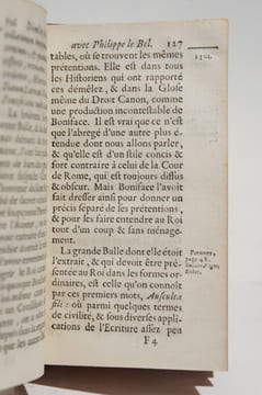 Histoire des démeslez du pape Boniface VIII avec Philippe le Bel Roy de France. Suivi de: Actes et preuves des demelez [...] qui ne se trouvent pas ...