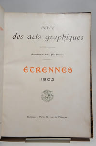Revue des arts graphiques. Etrennes 1902.