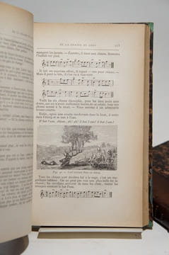 Nouveau traité des chasses à courre et à tir. LAGE DE CHAILLOU (Baron de), DE LA RUE (A.), CHERVILLE (Marquis de)