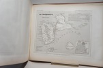 Petit Atlas national des départements de la France et de ses colonies, 100 cartes ornées de vues des monuments les plus remarquables, dressées par V. ...