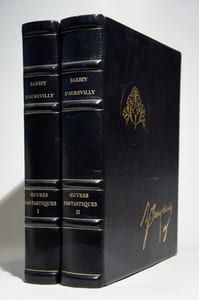 Oeuvres fantastiques de Barbey d'Aurevilly : Les diaboliques, Lecachet d'Onyx, Léa, Une vieille maîtresse. Tome 1. Tome 2 et dernier.