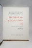 Oeuvres fantastiques de Barbey d'Aurevilly : Les diaboliques, Lecachet d'Onyx, Léa, Une vieille maîtresse. Tome 1. Tome 2 et dernier.. BARBEY ...